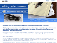 Tablet Screenshot of editingperfection.com